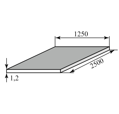 Лист х/к 1,2×1250×2500 мм Ст1-8пс/сп5
