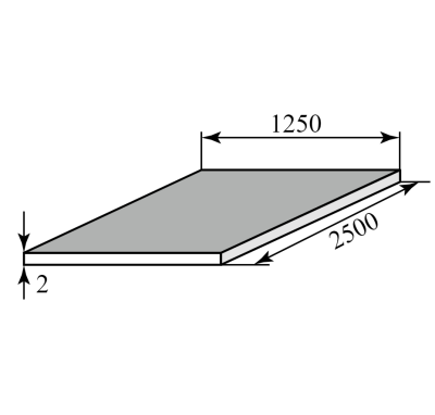 Лист х/к 2,0×1250×2500 мм Ст1-8пс/сп5